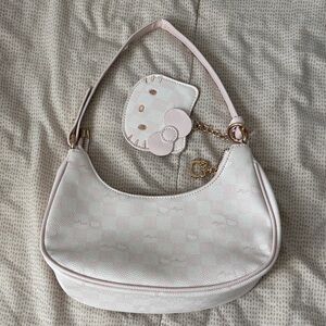 Hello Kitty White and Pink Shoulder Bag